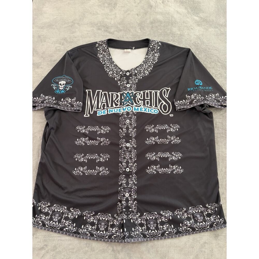 Albuquerque Isotopes mariachis De Nuevo Mexico Promo Jersey 2024 Season Size XL